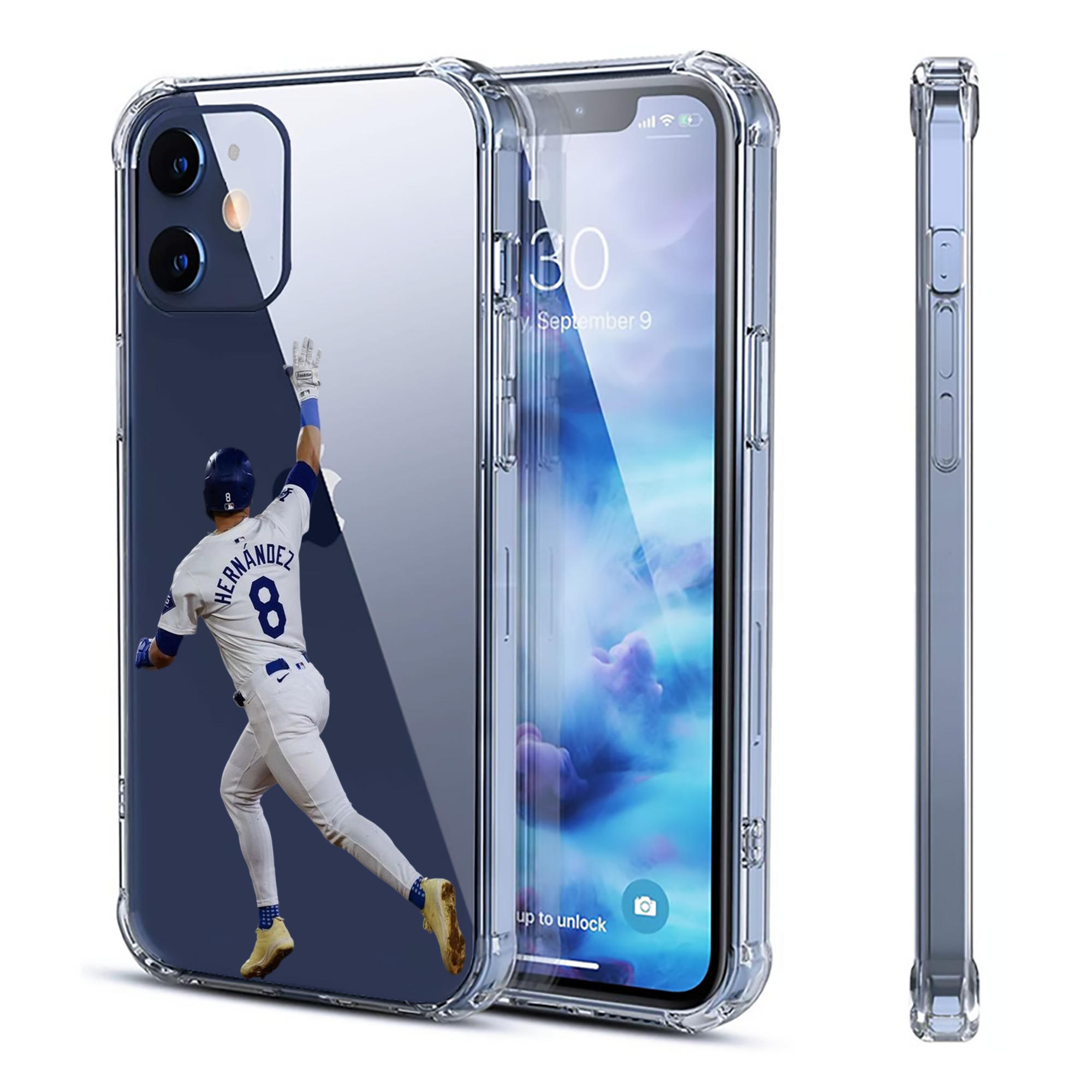  Clear IPhone 12 Case – Soft TPU With UV Print – Enhanced Drop Protection, Precise Fit, Anti-Fingerprint, Customizable Design, Scratch-Resistant, Yellow-Resistant